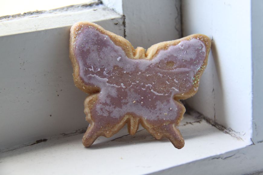 butterfly biscuit